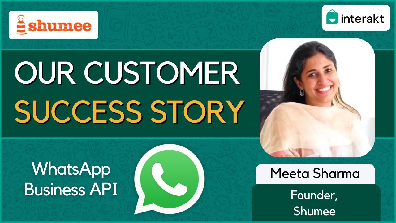 Grow your business with WhatsApp Business API - Interakt Customer Stories | Shumee Toys
