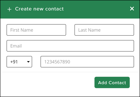 Bulk contact upload on WhatsApp