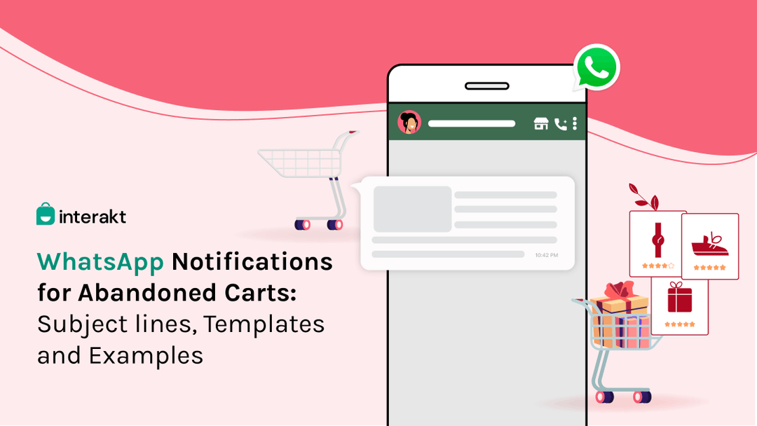 Marketing+Support on WhatsApp - Send abandoned cart notifications