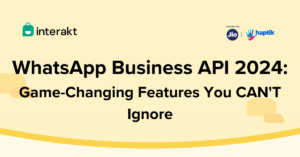 WhatsApp Business API features