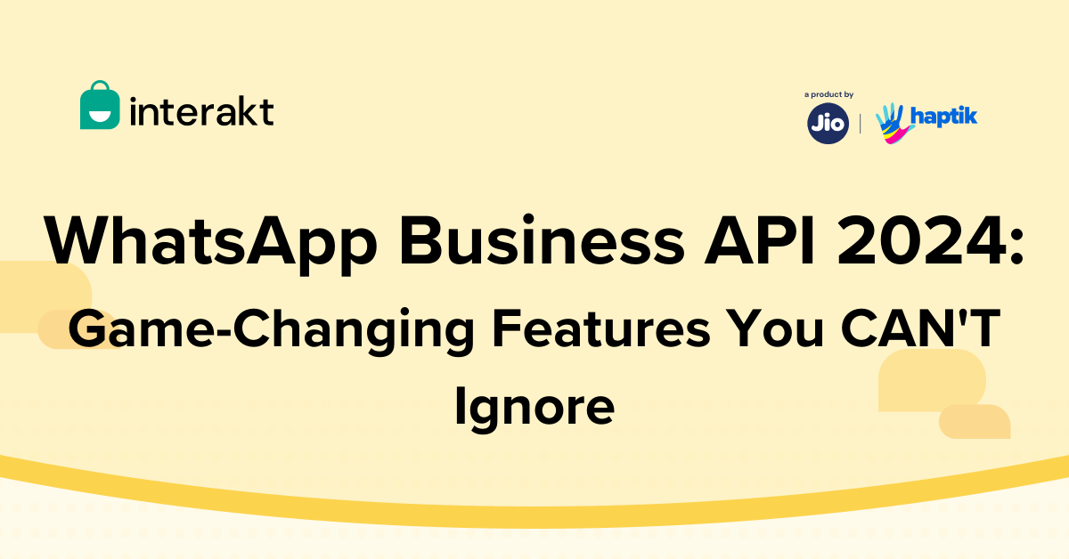 WhatsApp Business API features