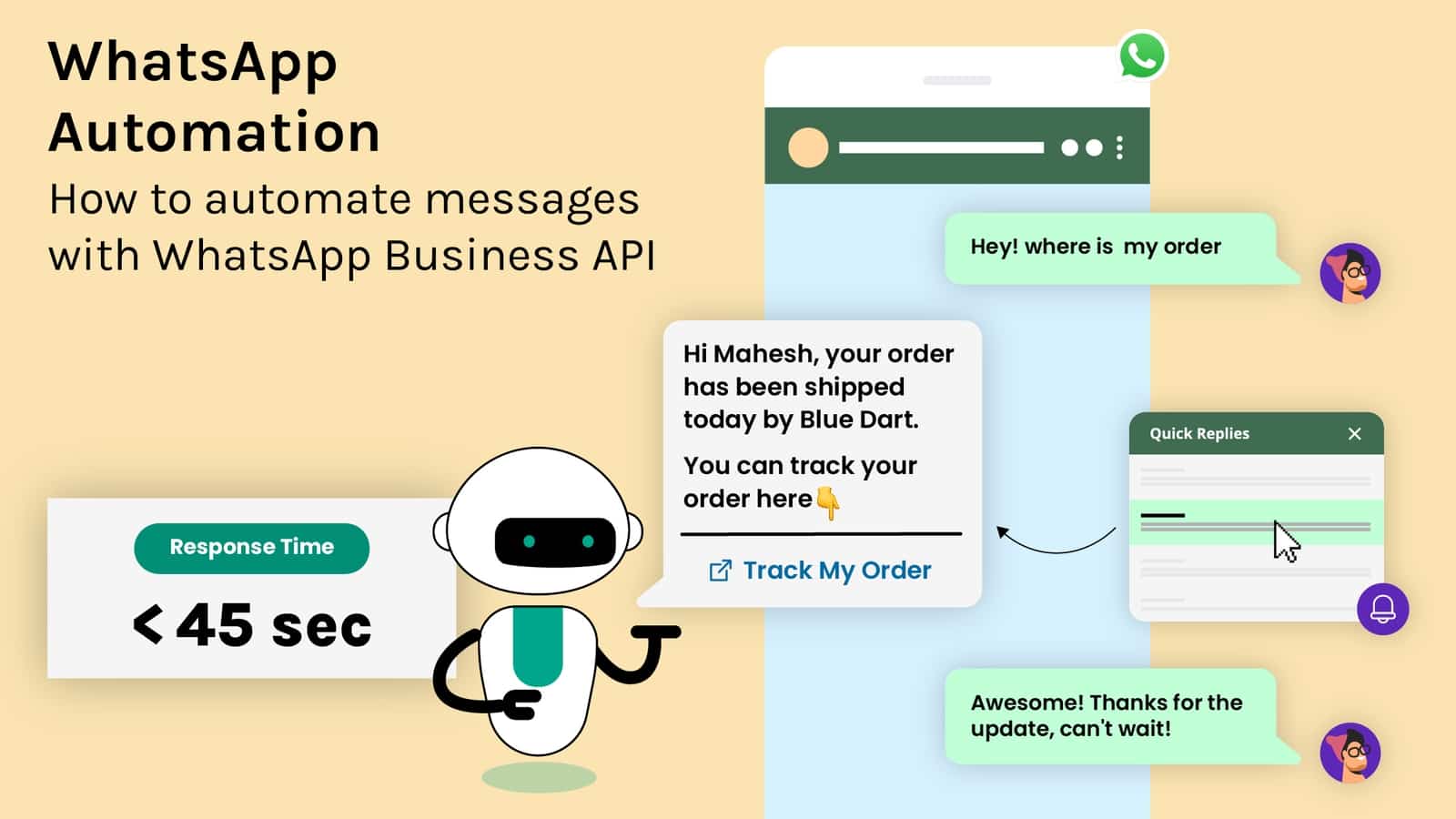 Automate WhatsApp messages