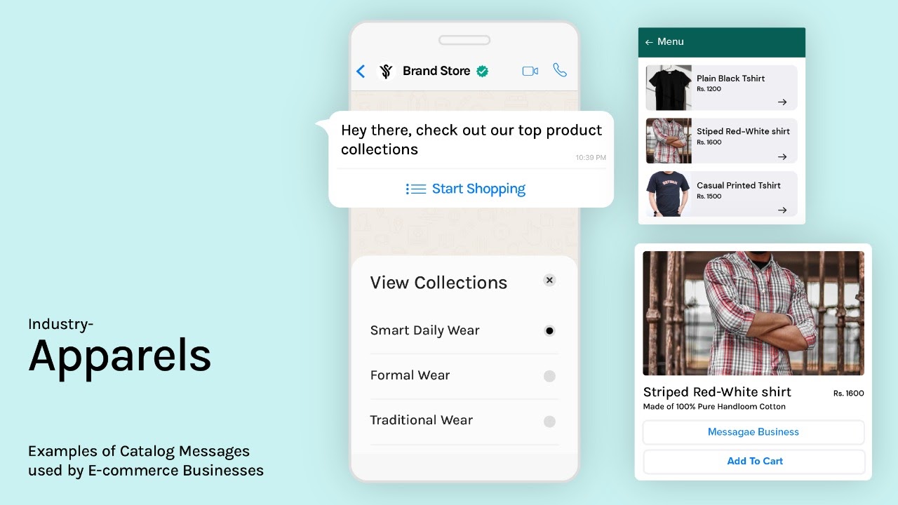 WhatsApp Catalog Messages for E-commerce Businesses