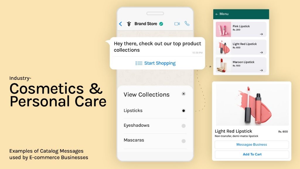 WhatsApp Catalog Messages for E-commerce Businesses