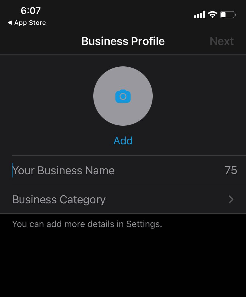 Profile picture