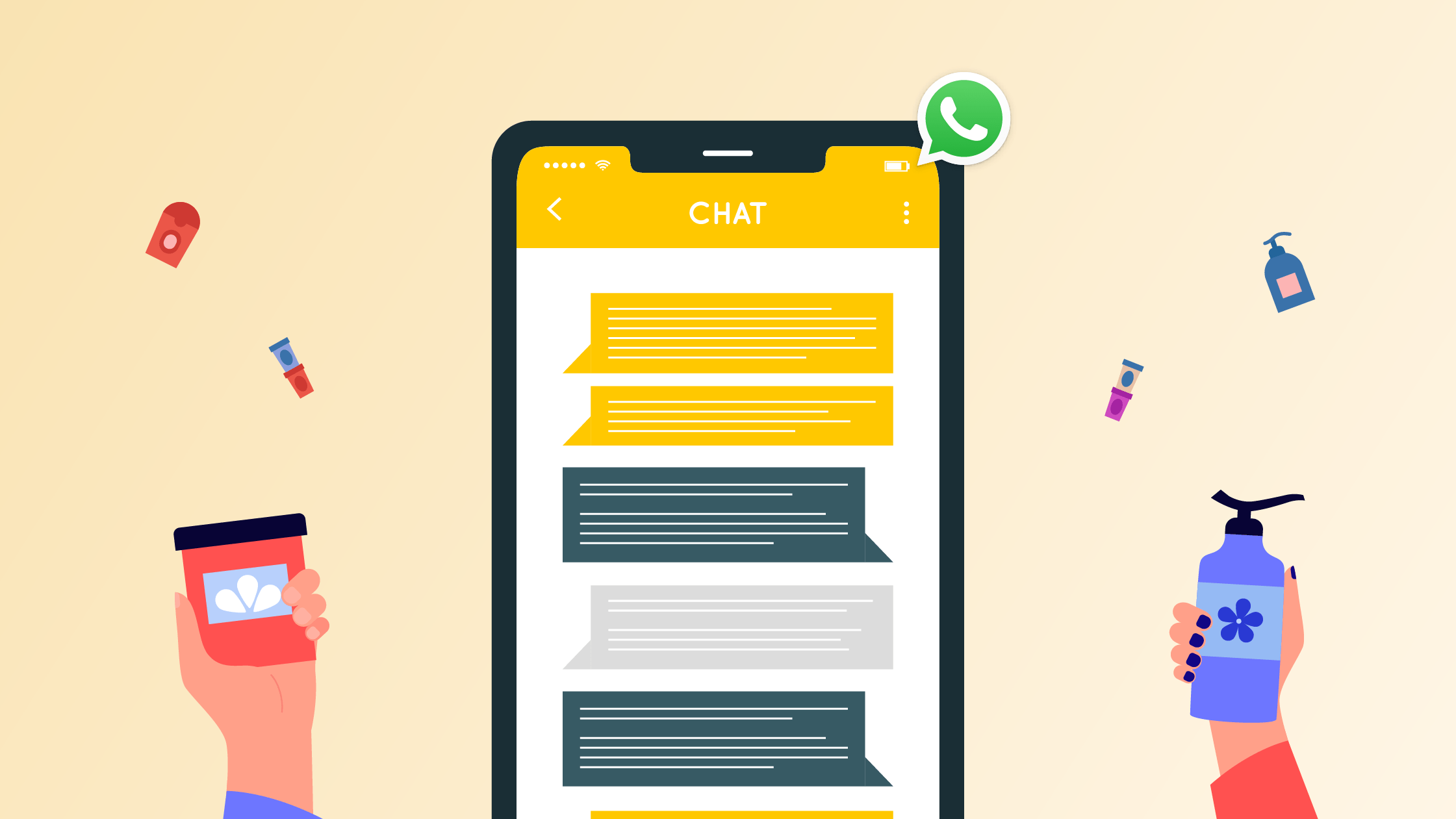 WhatsApp Broadcast Ideas and Templates For Beauty Cosmetics Ecommerce Stores