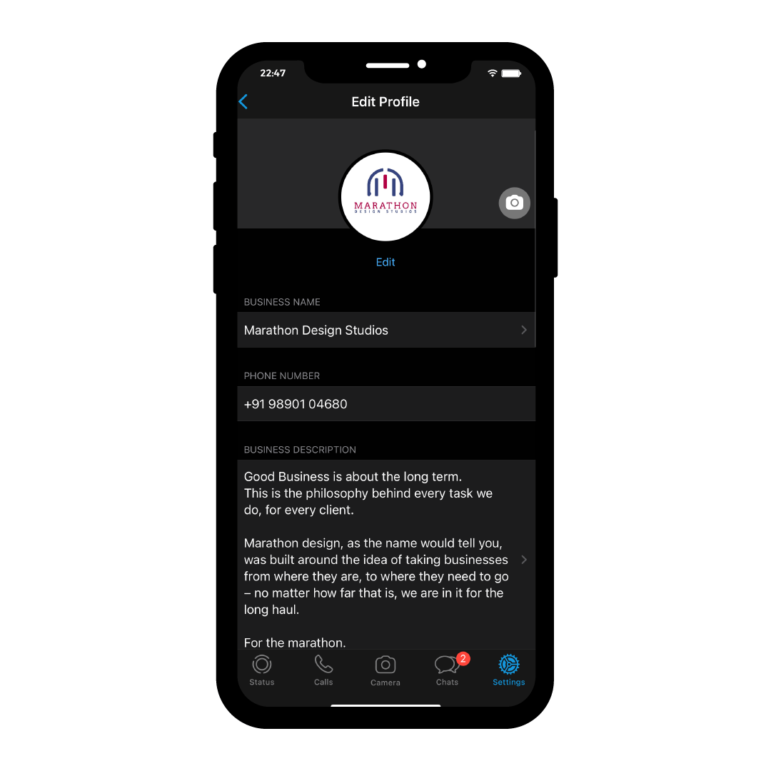 WhatsApp Business Account