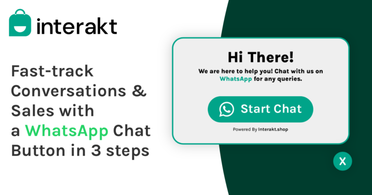 WhatsApp chat widget | Interakt