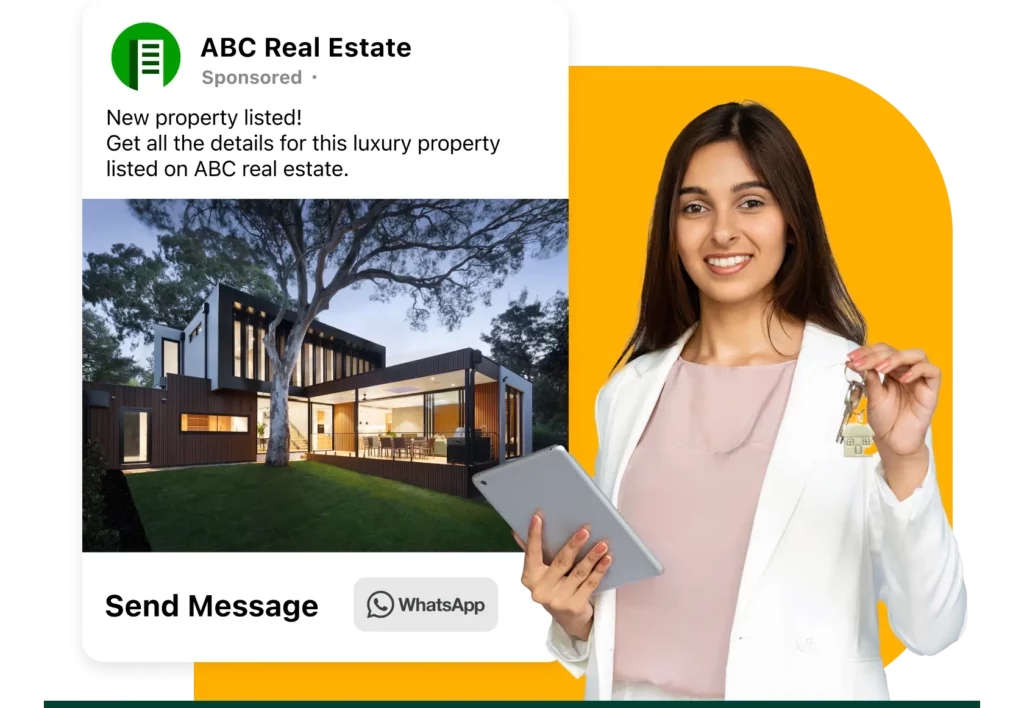 WhatsApp business for real estate | WhatsApp Business Chat