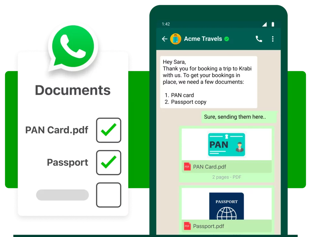 WhatsApp business app for travel and tourism | WhatsApp Business chat