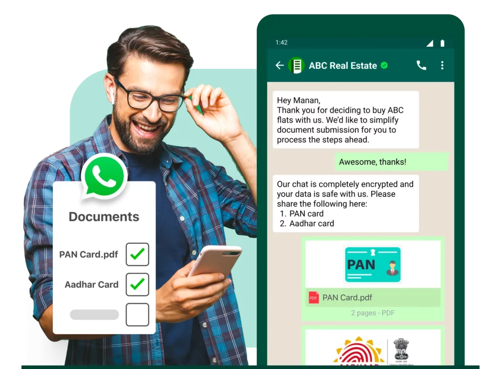 WhatsApp business for real estate | WhatsApp Business Chat