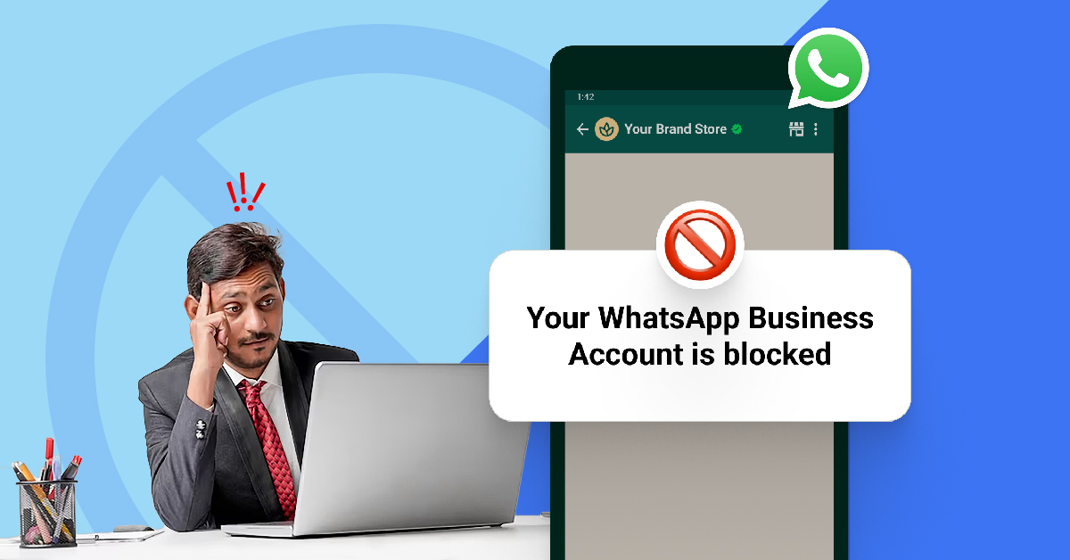 Blocked WhatsApp business account