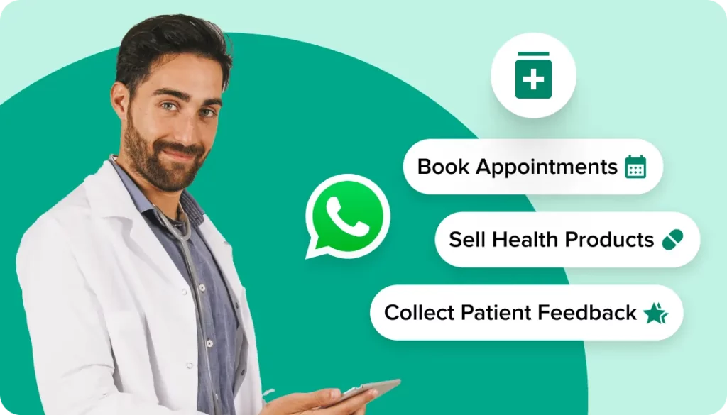 WhatsApp business for health wellness brands with Interakt