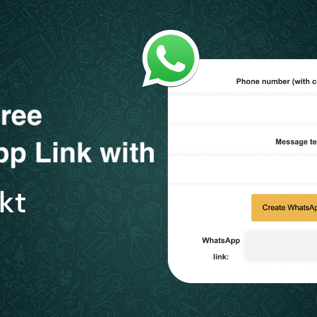 Free WA.me link creation for ad tracking