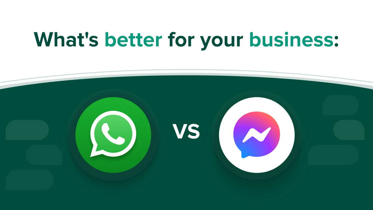 WhatsApp vs Facebook messenger