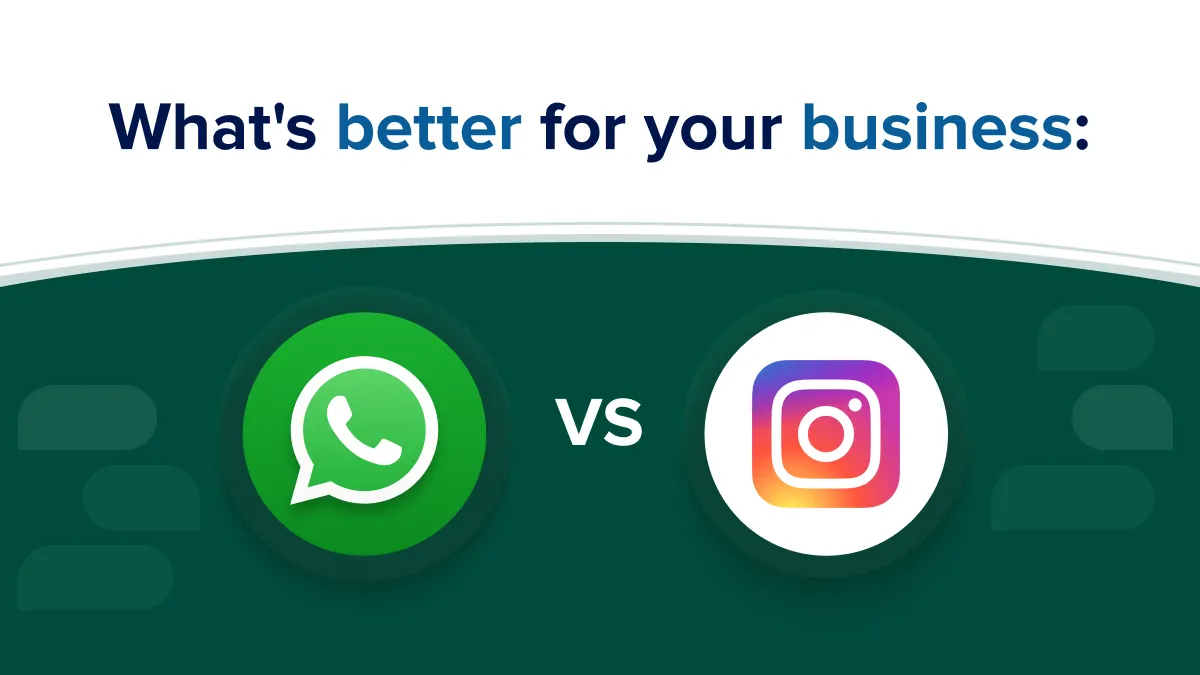WhatsApp vs Instagram