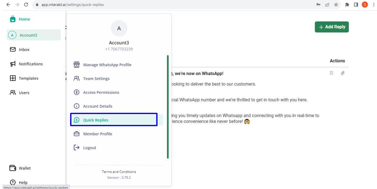 How to use Quick Replies?