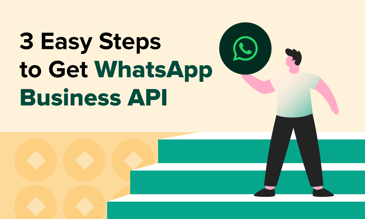 3 steps to get whatsapp business api