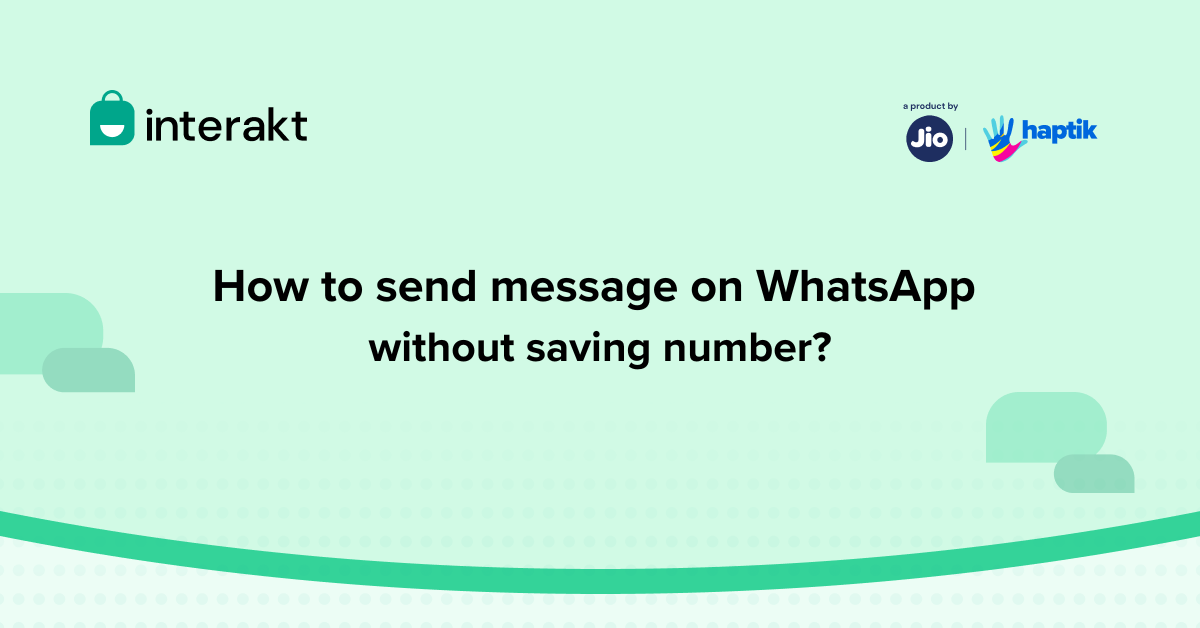 How to send a message on WhatsApp without saving a number 2