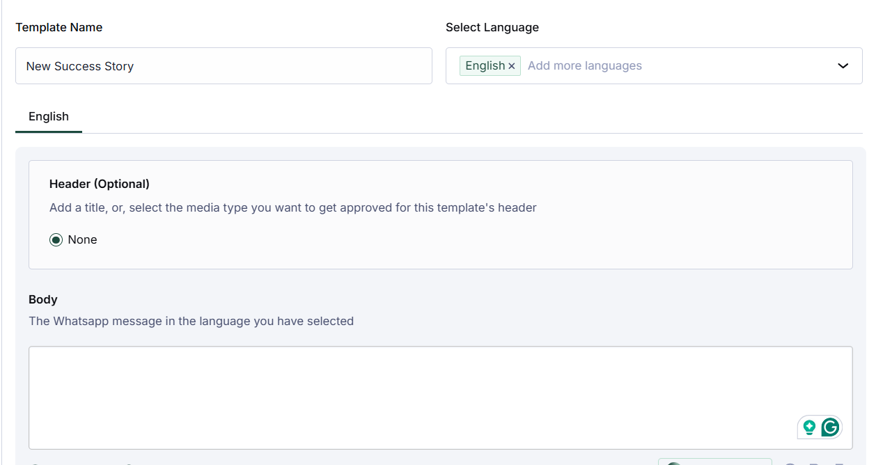How to create a WhatsApp Carousel Template on Interakt?