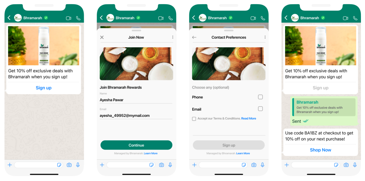 Boost Sales with Tailored Offers For Retail Industries With WhatsApp Flow
