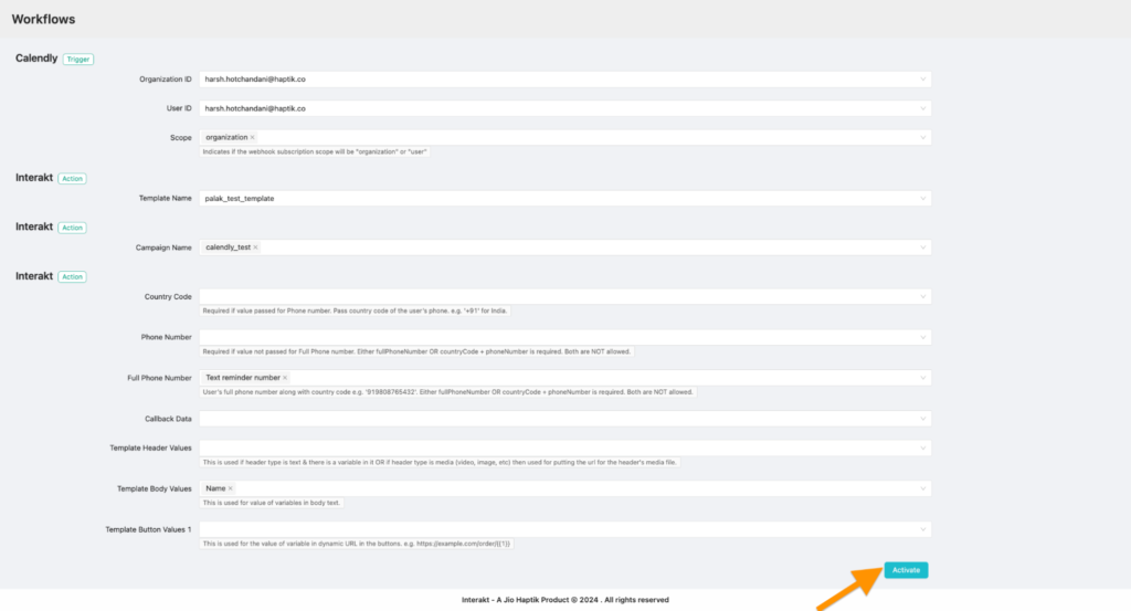 How To Integrate WhatsApp API with Calendly