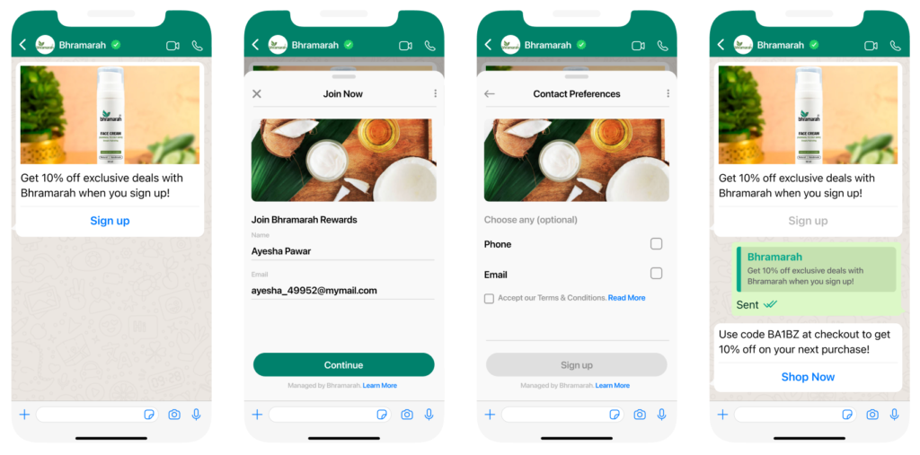 Feedback Collection On WhatsApp with automated Flows