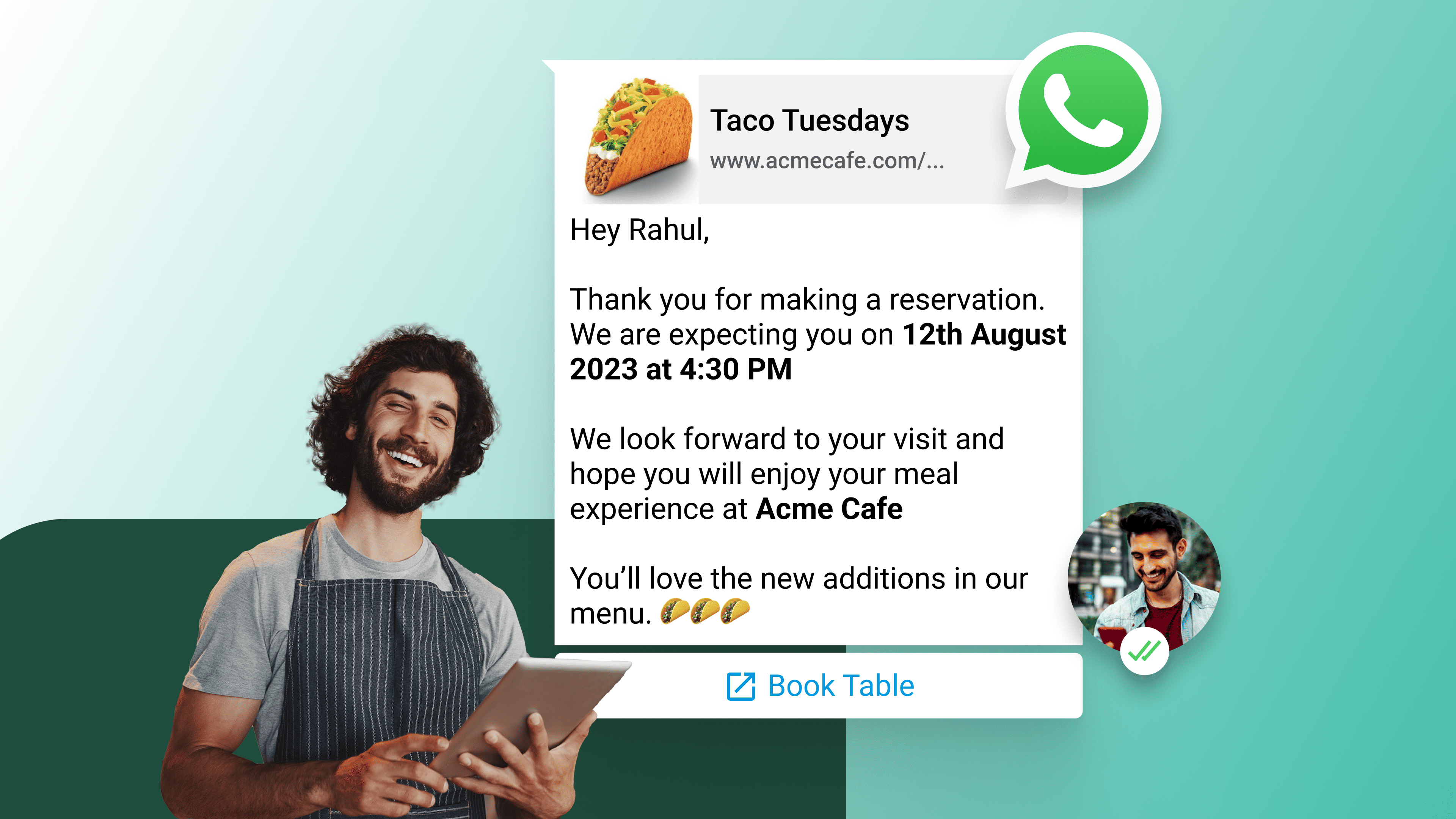 WhatsApp Business API for appointment booking