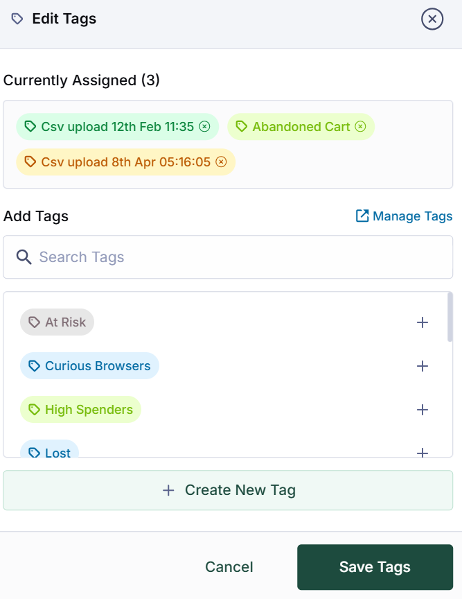 One Tag Website How to View and Assign Tags to Contacts in Contact Hub on Interakt