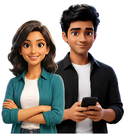 Tara & Ved illustration