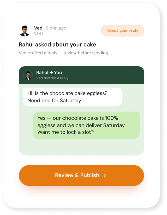 Generate step - Your first ad goes live