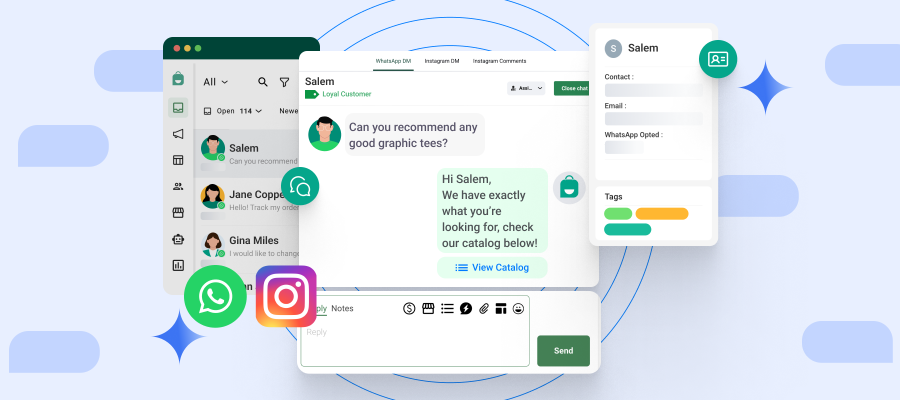 التكامل متعدد القنوات مع WhatsApp